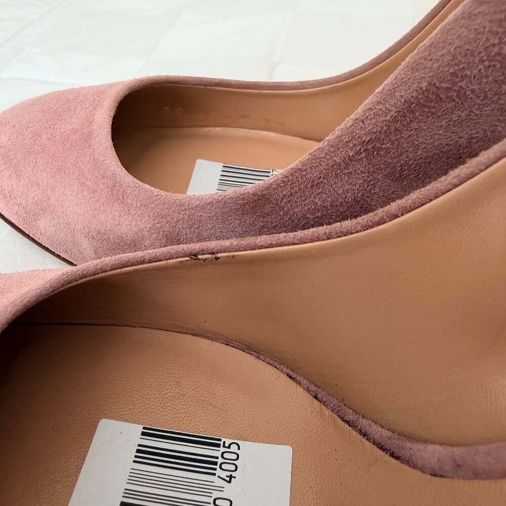 Valentino Garavani Rockstud Killer Stud 90mm Pink Suede Pumps EU 40 - Picture 4 of 12